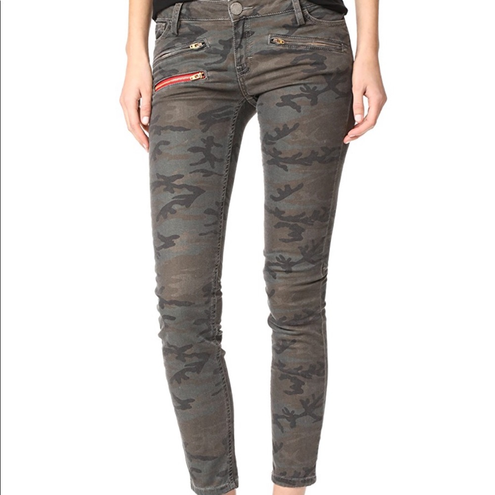 Etienne Marcel Camo Skinny Jeans